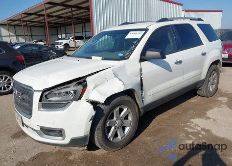 2013 GMC Acadia Sle-2 from USA, damaged, VIN 1GKKRPKD7DJ149873